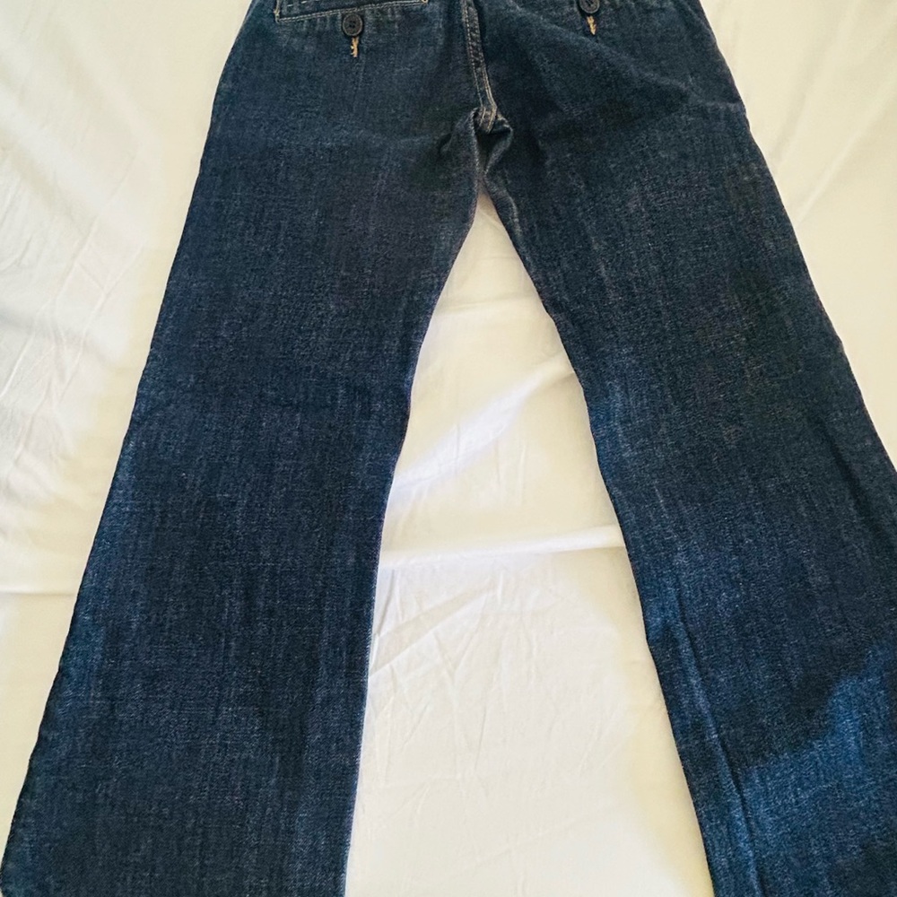 High-Rise Women's Dark Blue Jeans